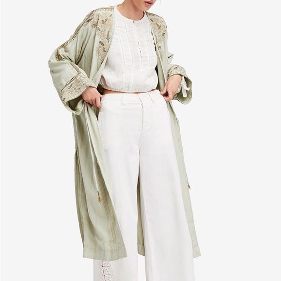 NWT Free People Afterglow Kimono Sz XS - Picture 3 of 15